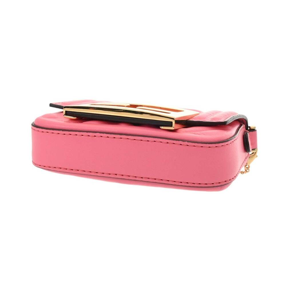 FENDI Pink Leather Shoulder Bag - Picture 5 of 11